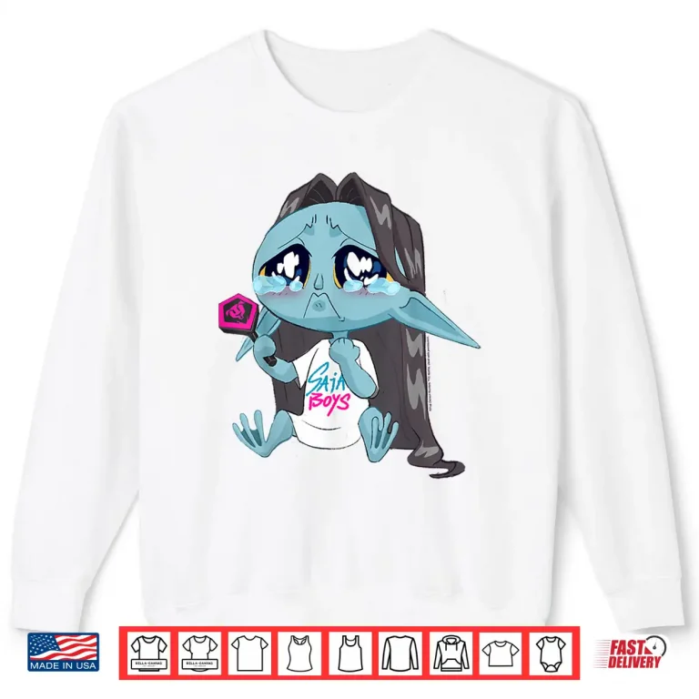 Sweatshirt Chibi Crying Saja Boys Demon Fan Shirt