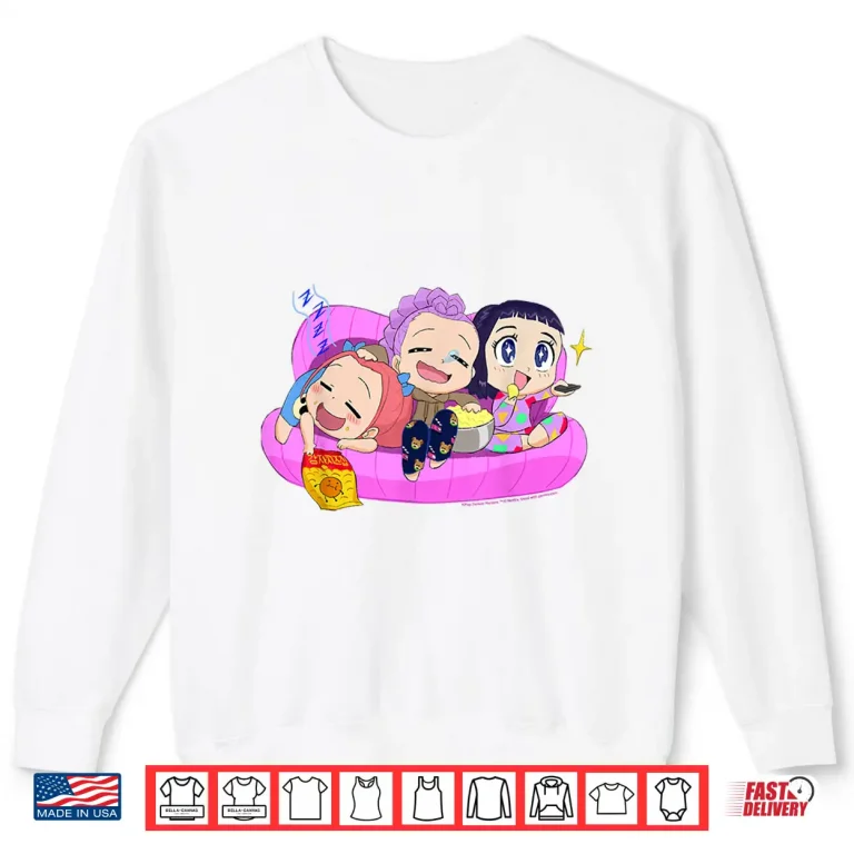 Sweatshirt Chibi Huntrix Relaxing in The Couch Shirt 1