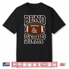Game Day Touchdown Season Cute Bend And Snap Football Shirt