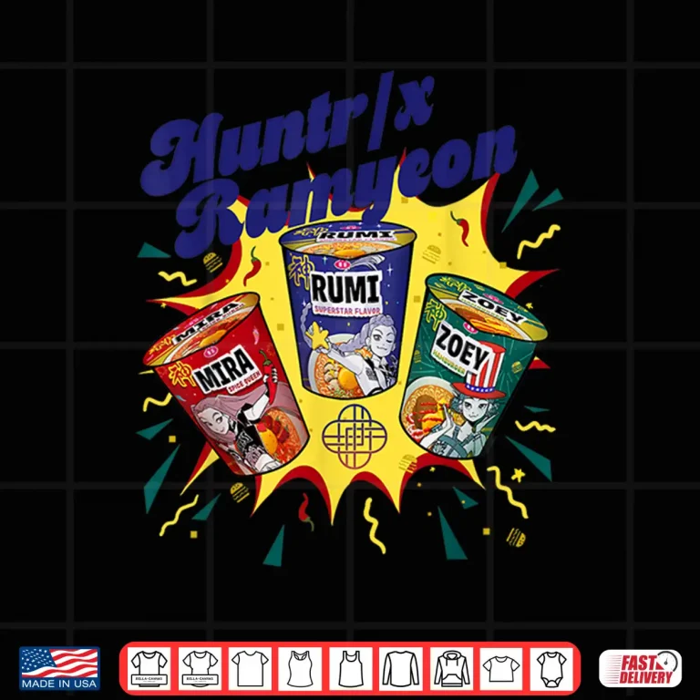 Design HUNTRIX Ramyeon Shirt