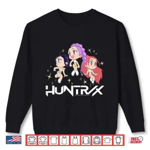 Sweatshirt Huntrixx Chibi Sparkling Group Shot Shirt