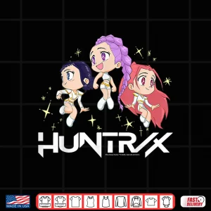 Design Huntrixx Chibi Sparkling Group Shot Shirt
