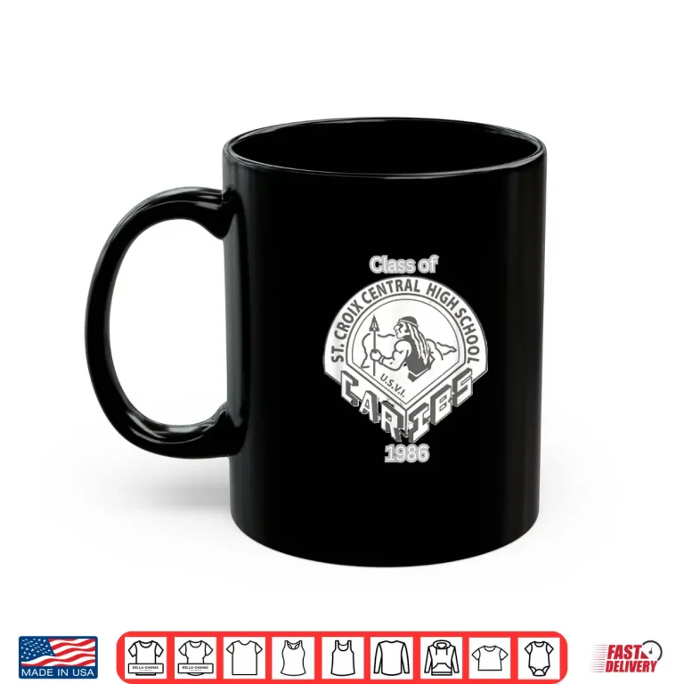 Mug St. Croix Central High 1986 Class Shirt