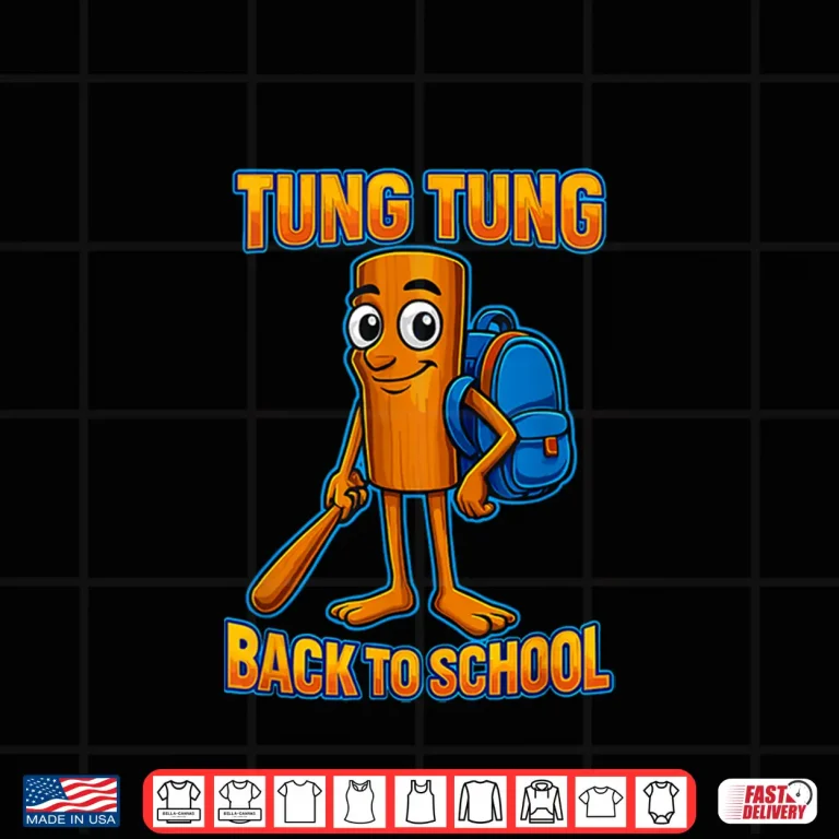Design Tung Tung Sahur Italian Brainrot Back to School Shirt