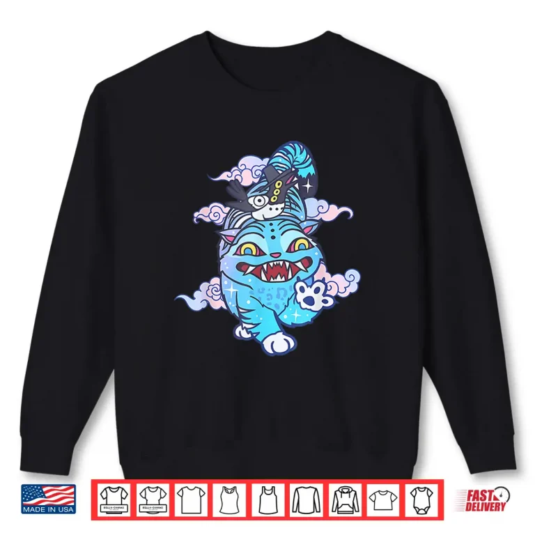Sweatshirt Cute Derpy Tiger Shirt
