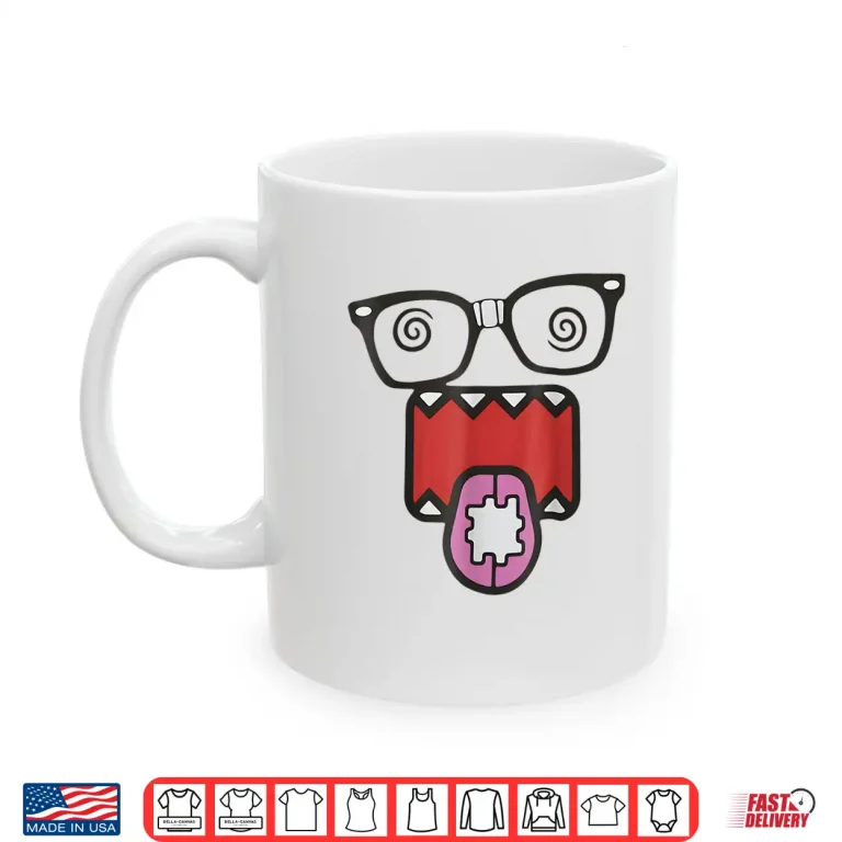 Mug Domo Kun Face 2000s Vintage Cartoon Shirt