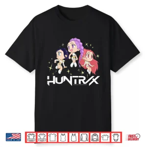 Huntrix Chibi Sparkling Group Shot Shirt
