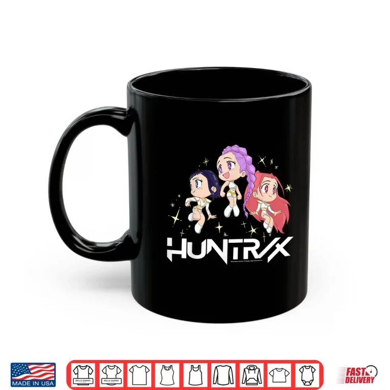 Mug Huntrix Chibi Sparkling Group Shot Shirt
