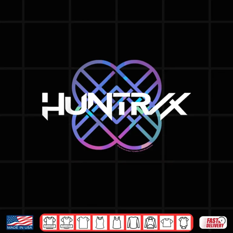 Design Huntrix Gradient Color Band Logo Shirt