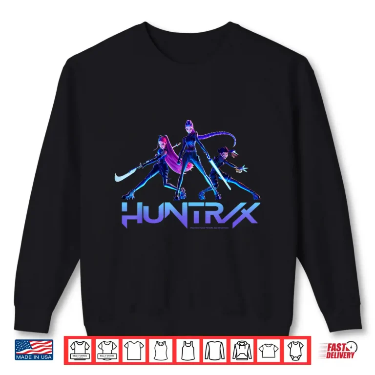 Sweatshirt Huntrix Ready for Battle Epic Poses Shirt 1