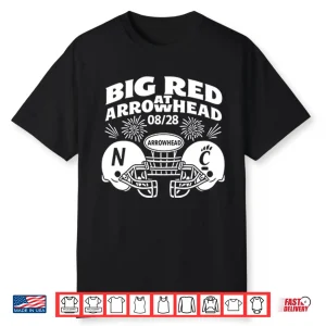 Big Red Arrowhead Football Nebraska Vs Cincinnati 08 28 Shirt