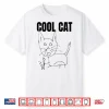 Cool Cat And Skateboard Shirt