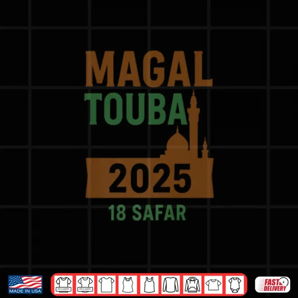 Design Magal Touba 2025 18 Safar Mouride Senegal Bamba Day Shirt