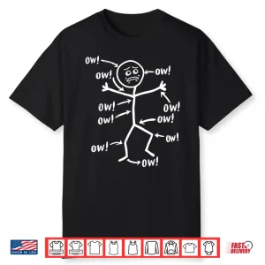 Ow Ow Ow Ow Ow Ow Ow Character Shirt