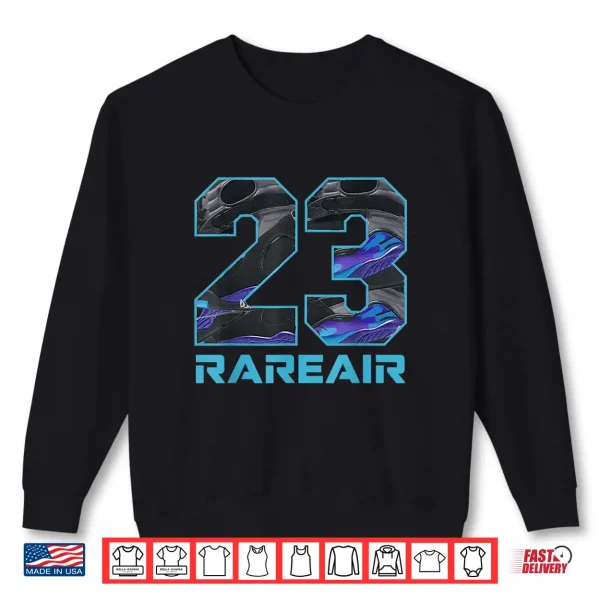 Sweatshirt Number 23 8 Aqua Color Match Graphic lb172 Shirt