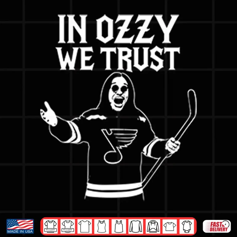 Design In Ozzy We Trust St. Louis Blues x Ozzy Osbourne Tribute Shirt