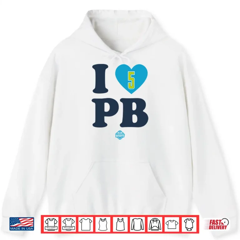Hoodie Azzi Fudd I Love PB Shirt 1