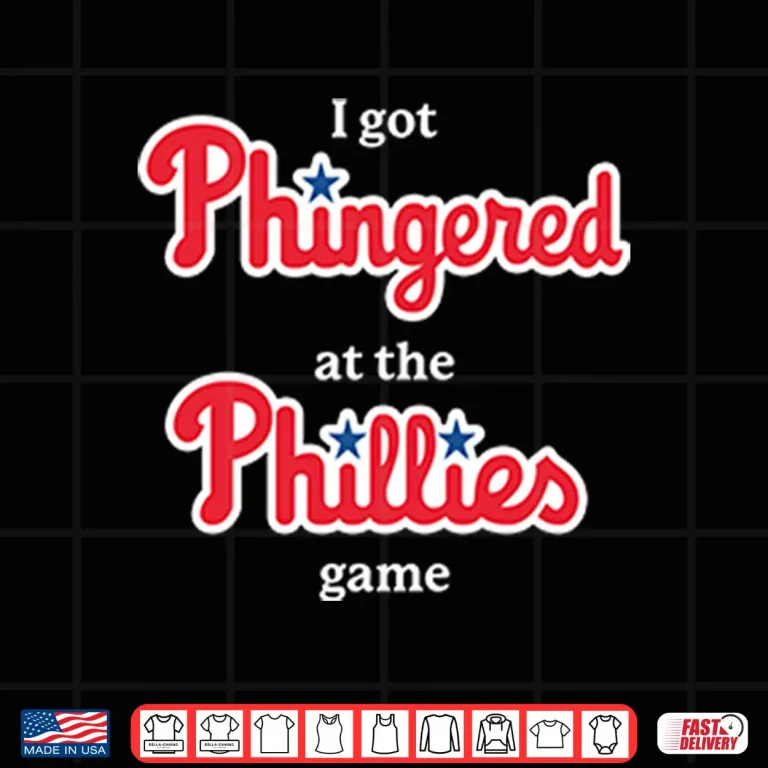 Design I Got Phingered At The Phillies Game Shirt 1