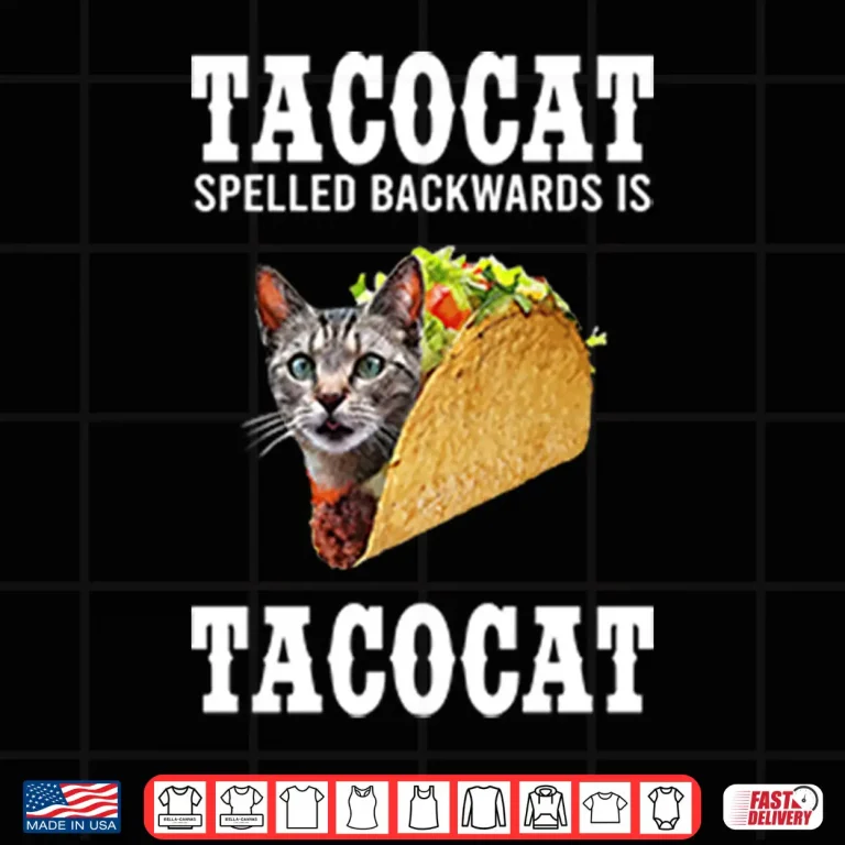 Design Joe Burrow Tacocat Spelled Backwards Is Tacocat Shirt 1