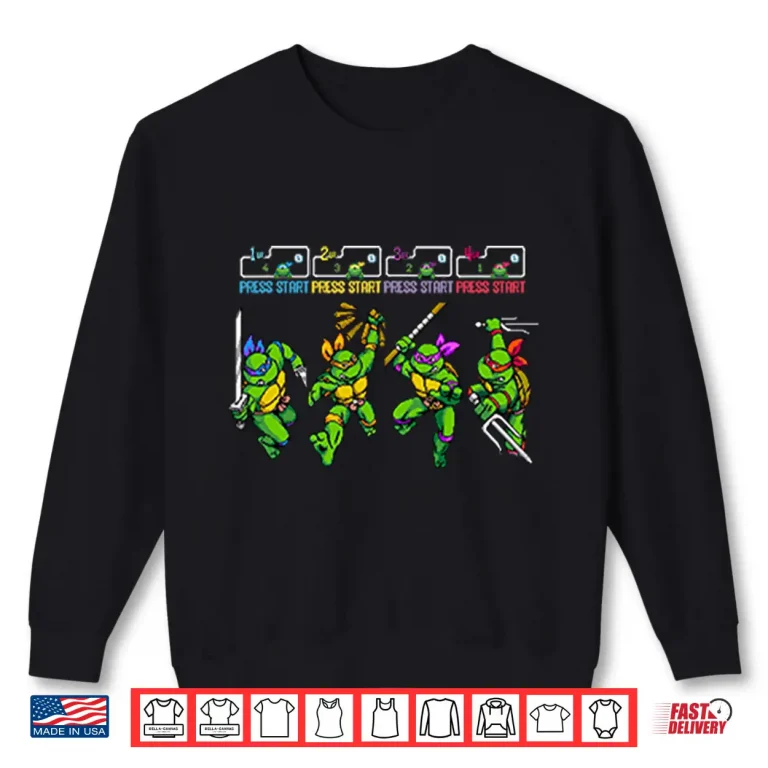 Sweatshirt Teenage Mutant Ninja Turtles Gaming Shirt 1
