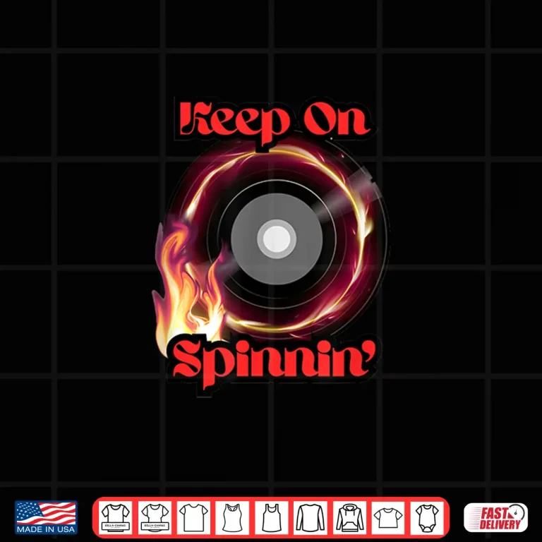 Design Keep On Spinnin DJ Shirt