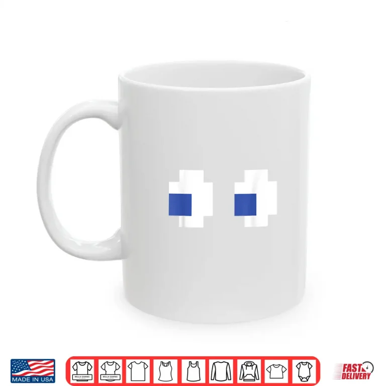 Mug Retro Arcade Game Ghost Shirt