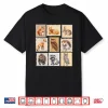 Wildlife Postage Stamp Design Of Woodland Creatures Animals Shirt
