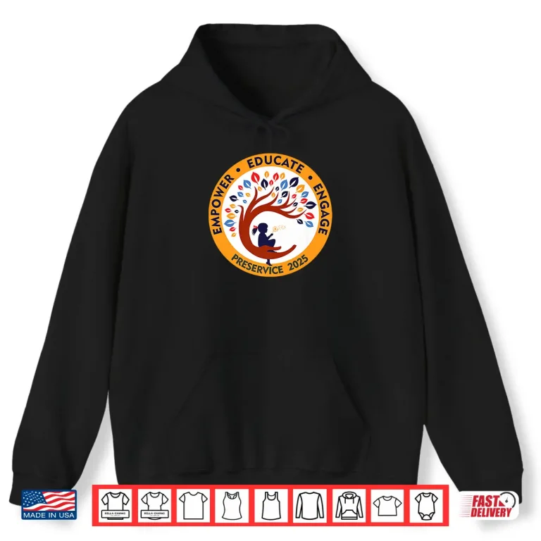 Hoodie Preservice Shirt with Date Shirt