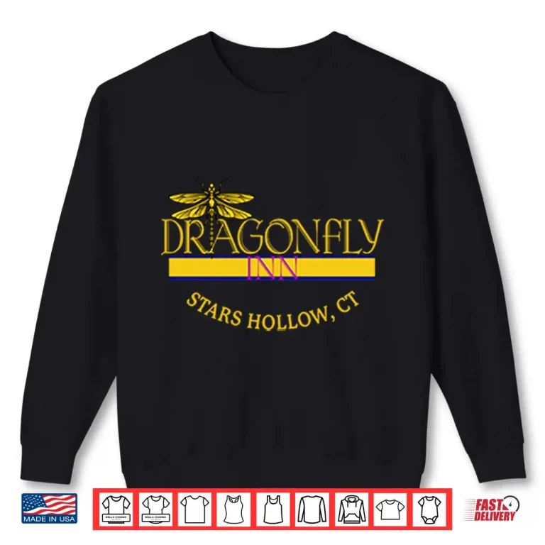 Sweatshirt Dragonfly Inn Stars Hollow CT Shirt