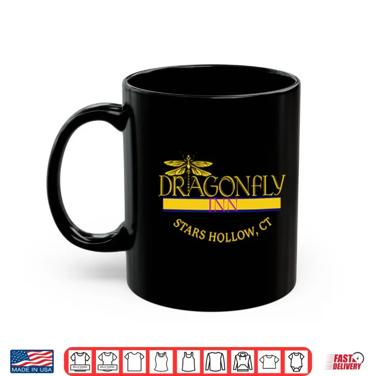 Mug Dragonfly Inn Stars Hollow CT Shirt
