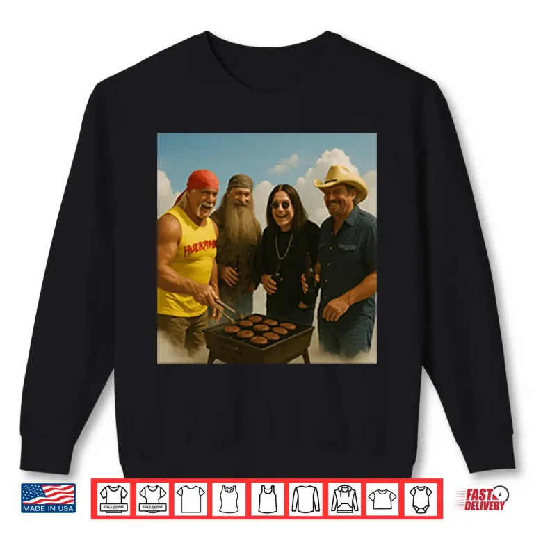 Sweatshirt Hulk Hogan Ozzy Osbourne Phil Robertson Toby Keith Shirt