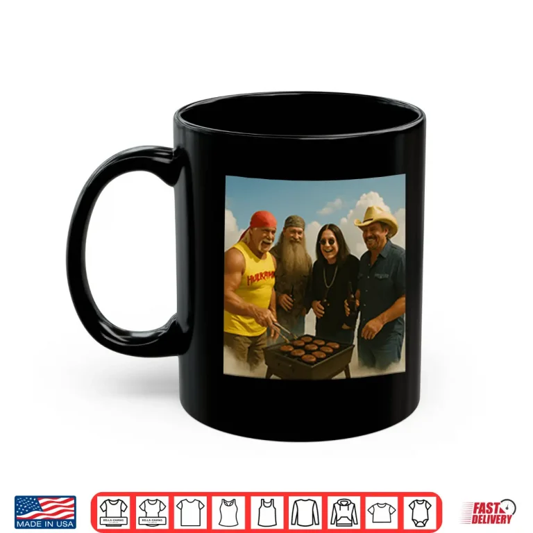 Mug Hulk Hogan Ozzy Osbourne Phil Robertson Toby Keith Shirt