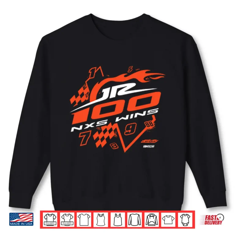 Sweatshirt JR Motorsports Team 100th Xfinity Series Wins Shirt