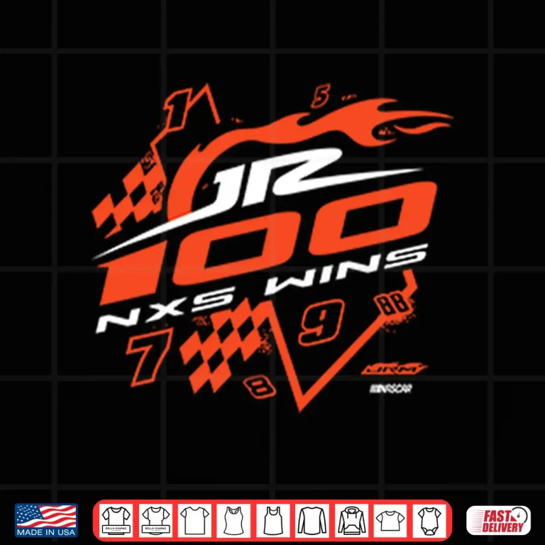 Design JR Motorsports Team 100th Xfinity Series Wins Shirt