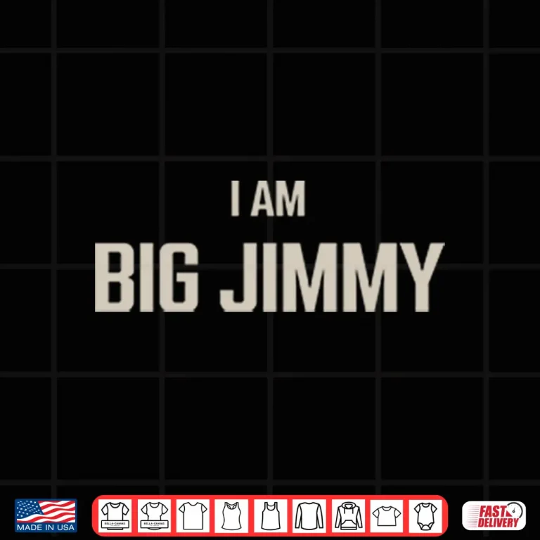 Design Jimmy Failla I Am Big Jimmy Shirt