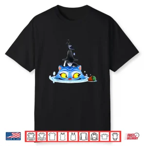 Cute Derpy Tiger And Bird Japanese Art Shirt