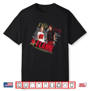 Disney Zombies 4 Nova And Victor A New Flame Shirt