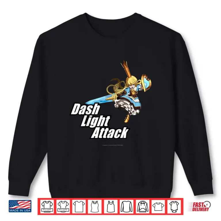 Sweatshirt Granblue Fantasy Versus Rising Dash Light Attack Charlotta Shirt