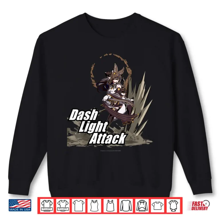 Sweatshirt Granblue Fantasy Versus Rising Dash Light Attack Galleon Shirt