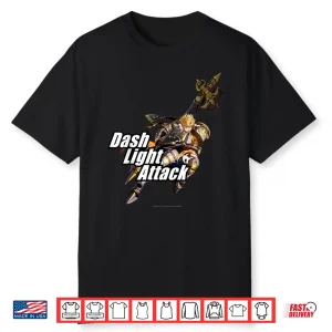 Granblue Fantasy Versus Rising Dash Light Attack Vane Shirt