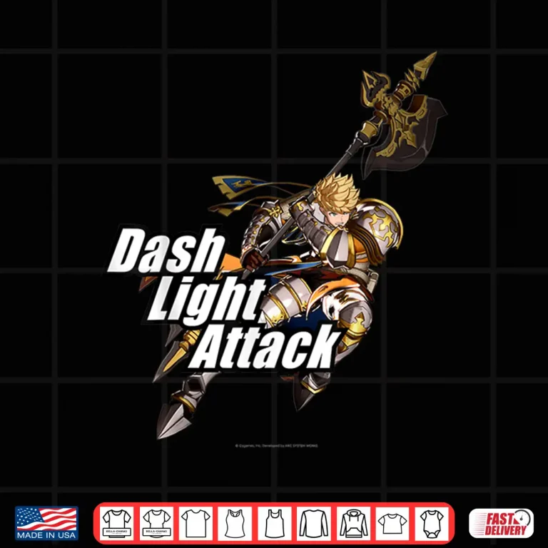 Design Granblue Fantasy Versus Rising Dash Light Attack Vane Shirt
