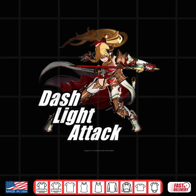 Design Granblue Fantasy Versus Rising Dash Light Attack Vira Shirt