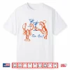 Martini Red Lobster Fisherman Aesthetic Summer Cocktail Shirt