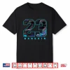 Number 23 8 Aqua Matching Tee Color Match Graphic Shirt