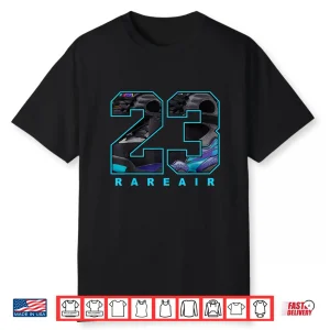 Number 23 8 Aqua Matching Tee Color Match Graphic Shirt