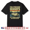 Cool Pontoon Boat Design For Grandpa Men Pontoon Boat Lover Shirt