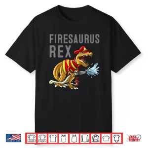 Firefighter Art For Kids Toddlers Fireman Firefighter Shirt