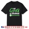 My God Is Stronger Than Gastroschisis Awareness Warrior Shirt