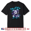 Silent Love 8 Aqua Matching Tee Color Match Graphic Shirt