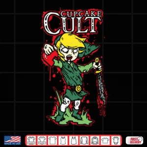 Design Cupcake Cult Gamer The Legend Of Zelda Shirt